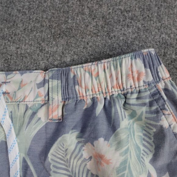 Chubbies Mens Shorts 2XL Blue Hybrid Chino Floral Print All Over Unlined 6" in - Picture 2 of 12